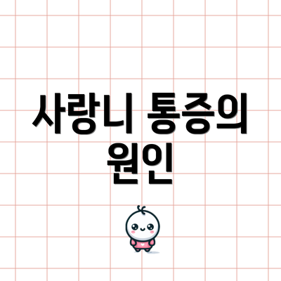 사랑니 통증의 원인