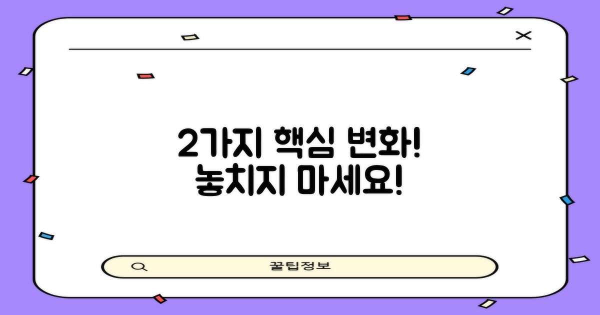 2가지 주목할 만한 변화