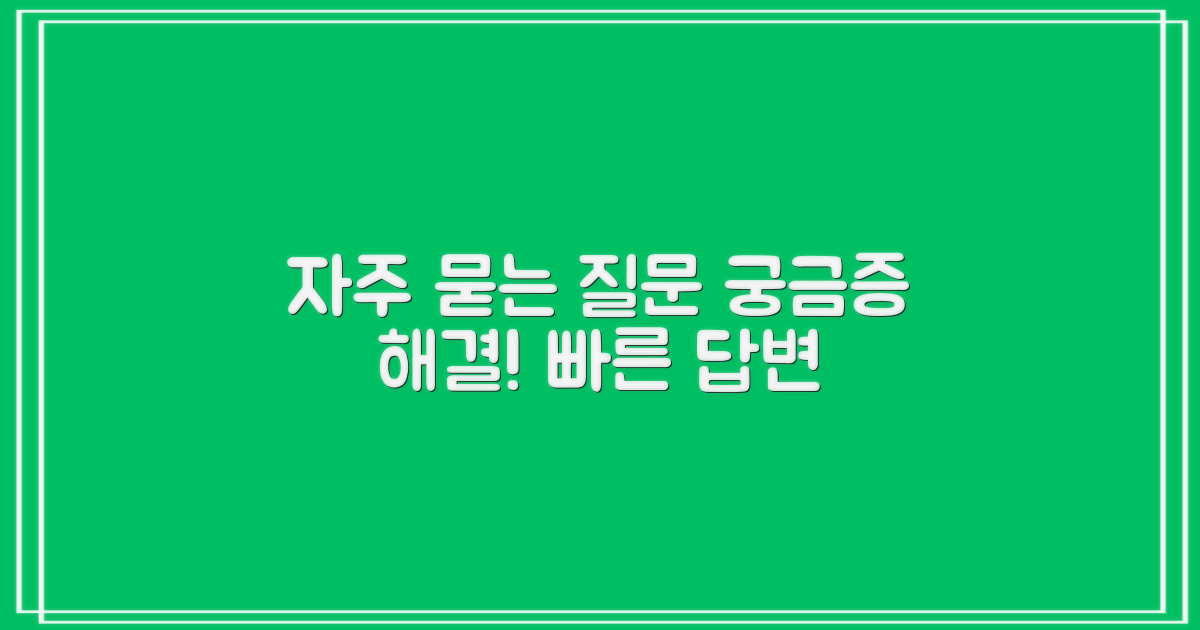 자주 묻는 질문