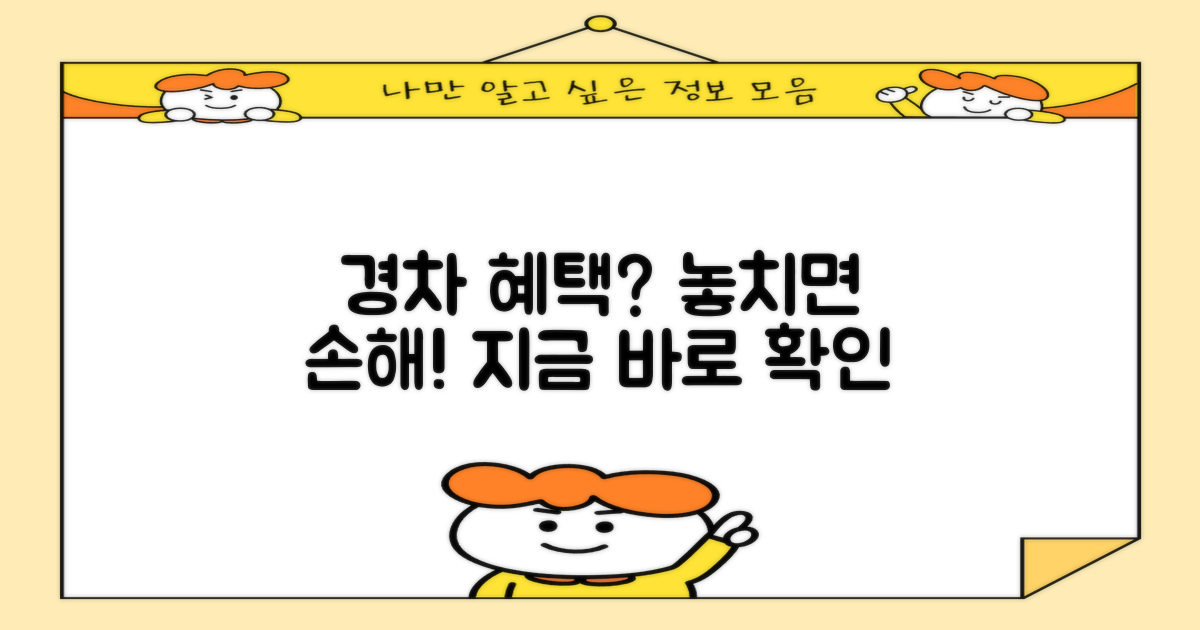 경차 우대 혜택은 무엇일까?