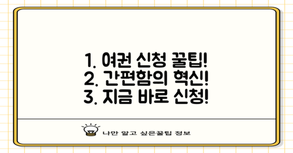 여권 신청, 간편함의 변화