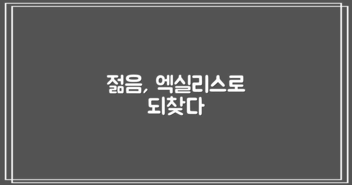 잃어버린 젊음, 엑실리스로 되찾다